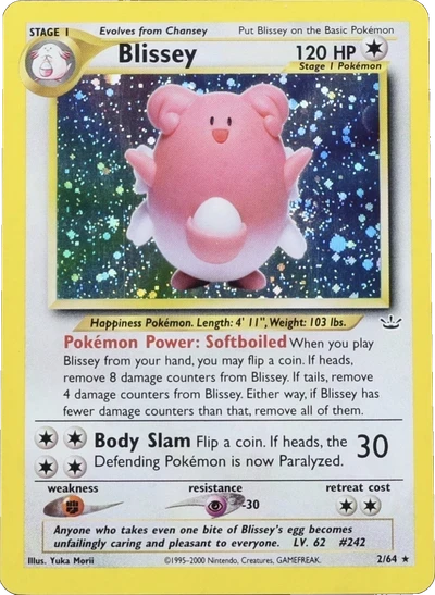 Blissey Regular Holo