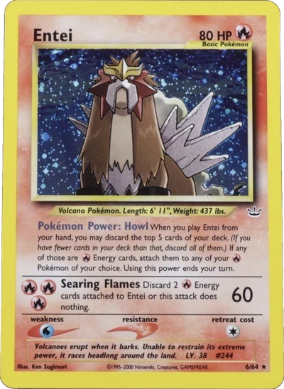 Entei Regular Holo