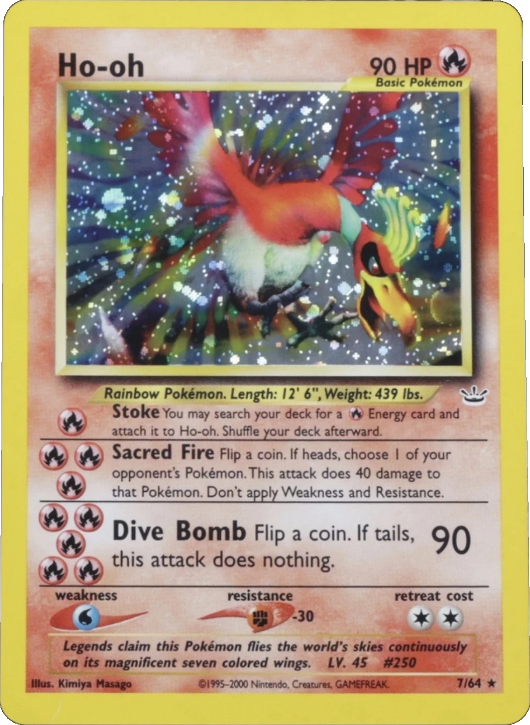 Ho-Oh Double Holo Error