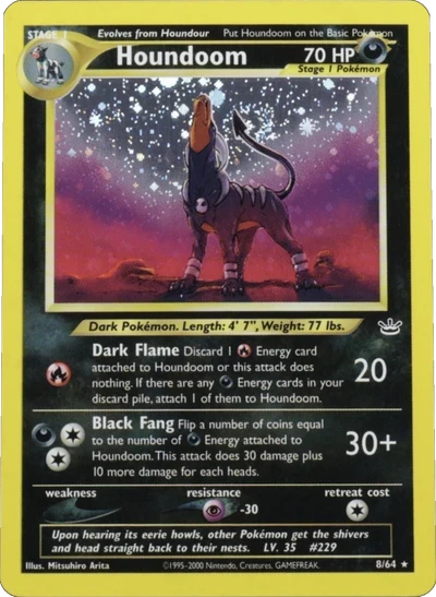 Houndoom Regular Holo