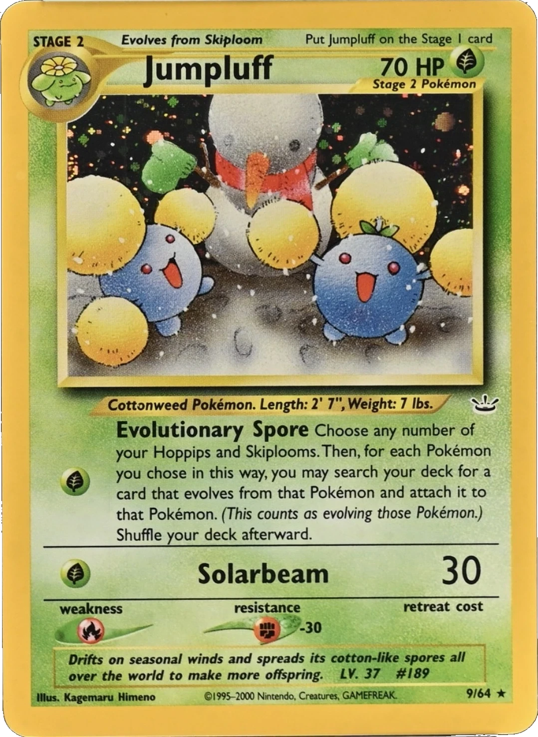 Jumpluff Double Holo Error